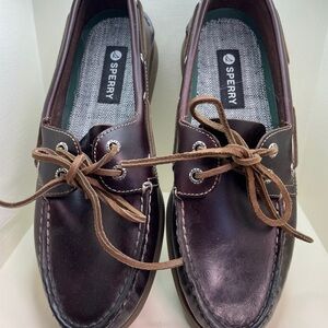 Sperry Men's Dark Brown Boat Shoes